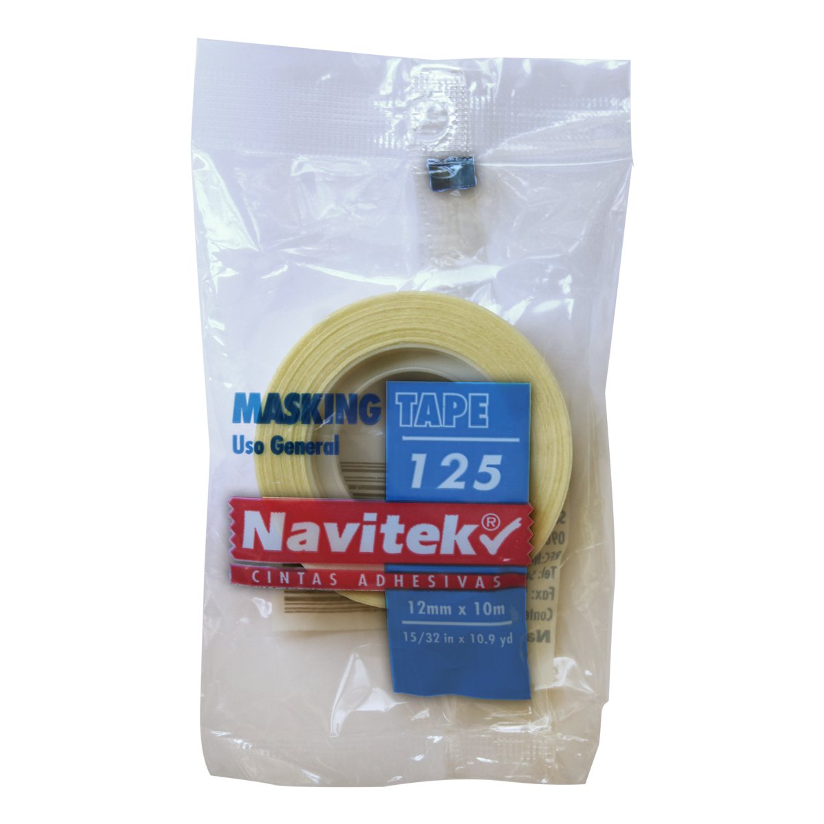 Cinta masking tape navitek 18x10 t125