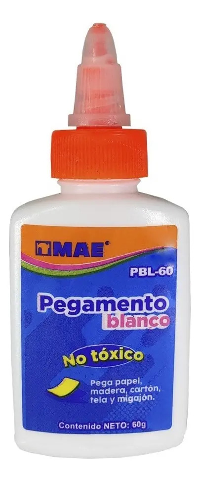 Pegamento Líquido MAE No Tóxico para Papel y Cartón
