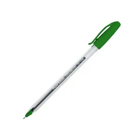 Boligrafo kilometrico 1.0 mm verde  bajito