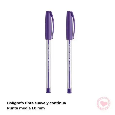 Boligrafo paper mate kilometrico morado 1.0