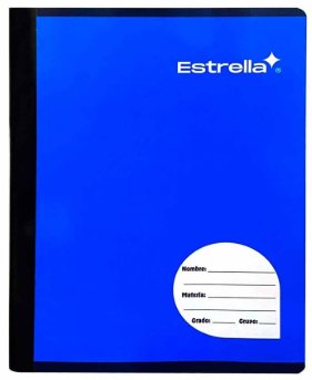 Cuaderno profesional estrella cosido d-raya 100 h