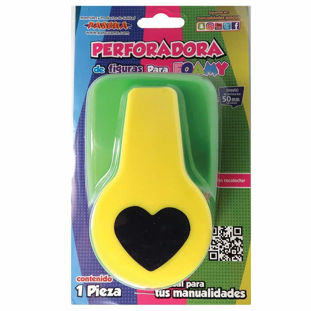 PERFORADORA FIG 25MM CORAZON PASCUA