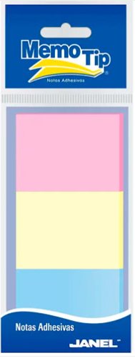 Notas Autoadheribles Memo Tip con 3 Block Pastel 3.8x5cm
