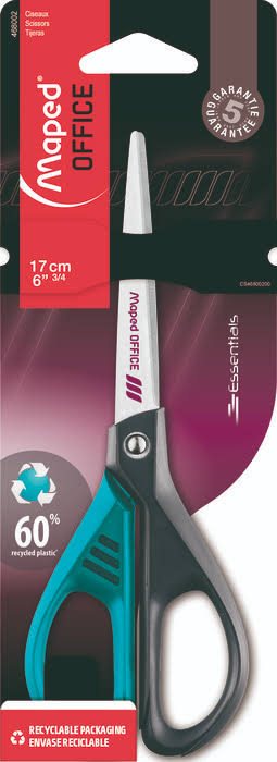 Tijera maped deco ess green 17cm blister