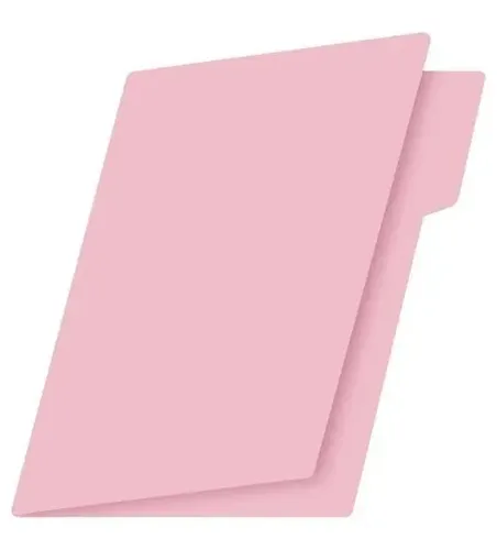 Folder rosa pastel t/carta