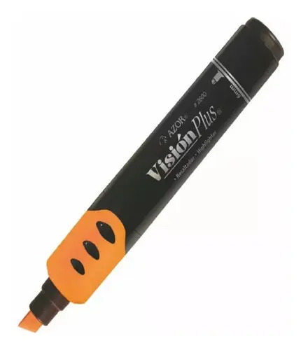 Marcador Resaltador Azor Vision Plus 2600rs Color Naranja