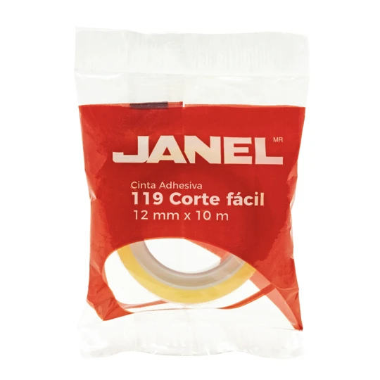 Cinta adhesiva janel 12 mm x 10 m