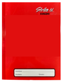 CUADERNO FRANCES COSIDO STRIKE 1243 100 H. DOBLE RAYA