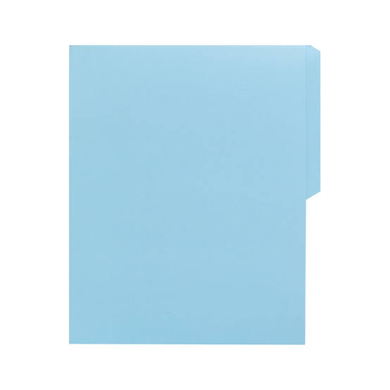 Folder azul pastel carta