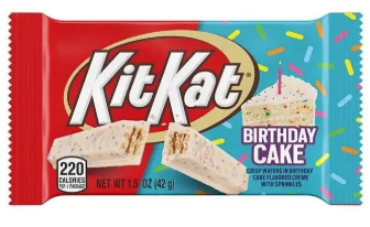 Kit Kat birthday cake