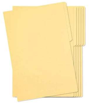 Folder oficio crema nassa