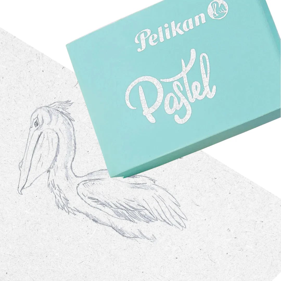Goma borrar pastel pelikan