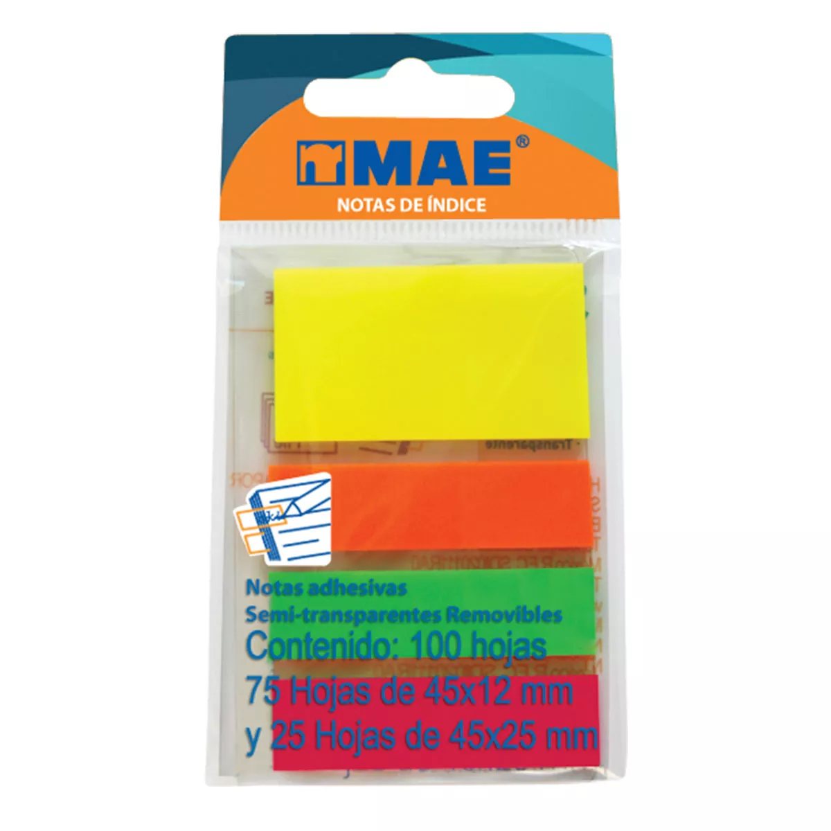 Notas indice Mae neon 100h 21051