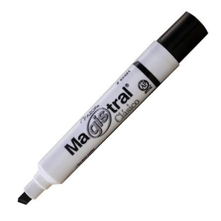Marcador p/pintarron clasico azul
